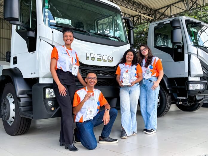 Jovens participantes da competição Grand Prix Senai 2026